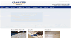 Desktop Screenshot of mid-columbialumber.com